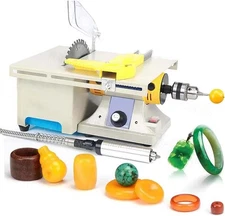 Multifunction Mini Table Saw Woodworking Lathe Electric Polisher Grinder Cutter