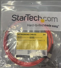 StarTech Multimode 50-125 Duplex Fiber Patch Cable LC-SC