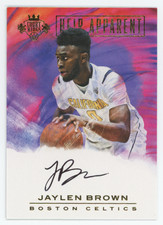 2016-17 Panini Court Kings #54/150 Jaylen Brown Rookie Autograph Heir Apparent