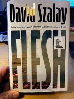 Flesh by David Szalay Hardback Book 2025 preowned