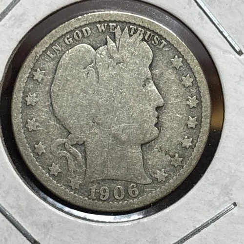 1906-O Barber Quarter