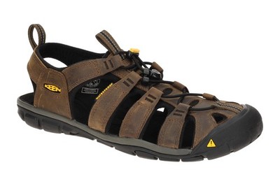 Keen Schuhe CLEARWATER CNX LEATHER braun Herren Sandale 1013106 NEU