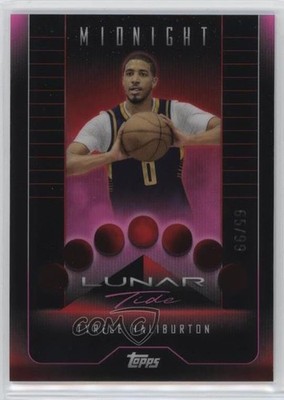 2023-24 Topps Midnight Lunar Tide Twilight 65/99 Tyrese Haliburton #LT-8 11ng