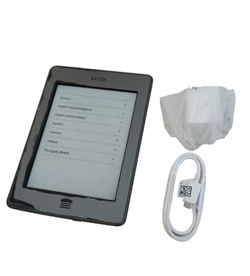 Amazon Kindle Touch D01200 4th Gen 4GB Wi-Fi 6in Reset Tested Good!