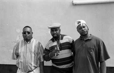 Rappers Fresh Kid Ice Mr. Mixx and Brother Marquis from 2 Live Cre- Old Photo