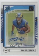2024 Panini Clearly Donruss Rated Rookie Auto Blake Corum #76 Auto 1oa8