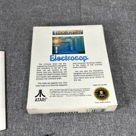 Electrocop (Atari Lynx) Game Cartridge, Box & Manual Nice