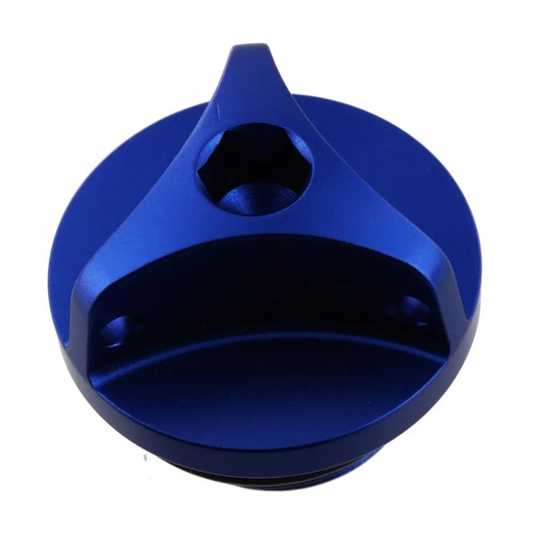 ÖLeinfüLlschraube M20X2.5Mm Alu Blau FüR Kawasaki ER-6N 650 E Bj. 2013-2015-image