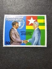 Stamp Togo United Nations Organization Pa N°574 New ** Luxury Mnh 1985