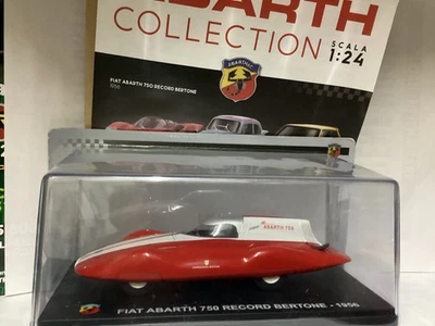 HACHETTE Fiat ABARTH 750 RECORD BERTONE 1956 Abarth Collection 1/24 Metall
