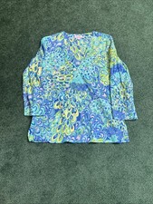 Lilly Pulitzer 100 cotton Tunic Top. Sz M