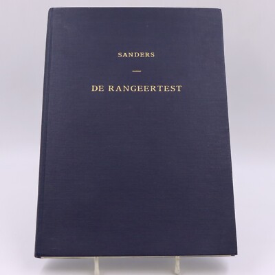 C. Sanders - De Rangeertest. Proeve ener Methode van quantitatief en qualitatief
