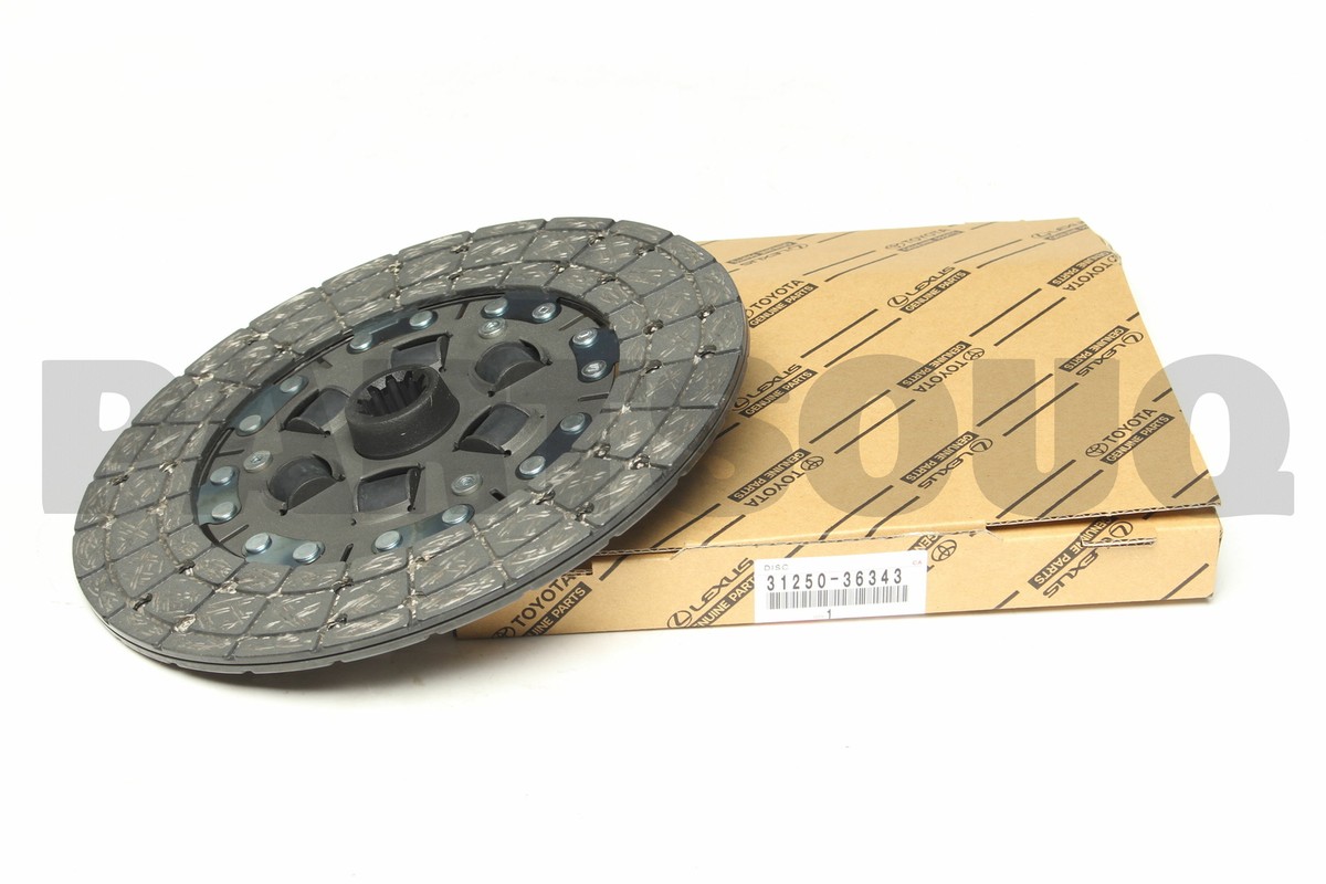 3125036343 Genuine Toyota DISC ASSY CLUTCH 31250-36343 | eBay