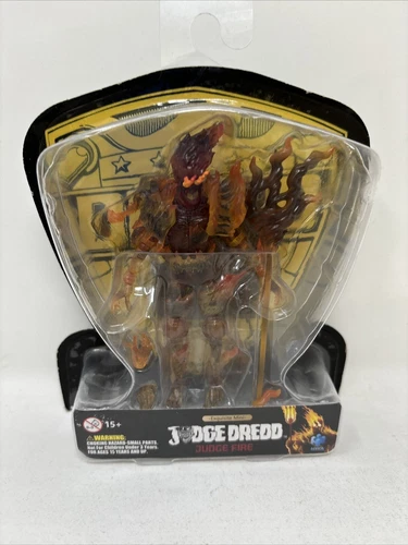 Hiya Judge Dredd Judge Fire 4" Action Figure MIB 2022 Exquisite Mini Comic