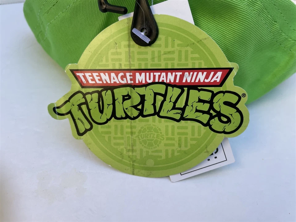 Boné de beisebol bordado RARO tamanho infantil adolescente mutante tartarugas ninja Leonardo - Imagem 4 de 4