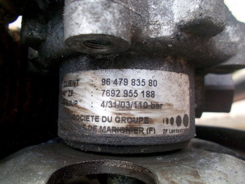 Servopumpe 9647983580 Peugeot 807 2.2 Diesel 2003-2009 - Bild 4 von 4
