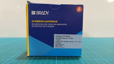 Brady M7-R4300, Wachs-/Harz-Farbband, Schwarz, 50.00 mm x 45.72 m für  BMP71.M71