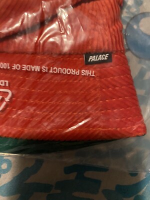 帽子 PALACE P CORDUROY BUCKET S/M Palace P Corduroy Bucket Tomato Hat Red Orange Skateboards L