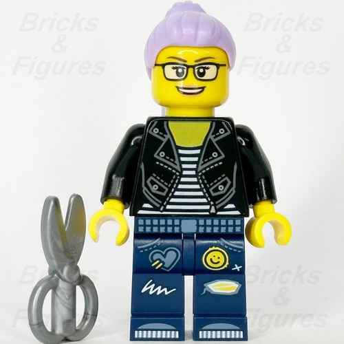 LEGO Estilista Minifigura y Tijeras Peluquería Construir-Una-Minifigura BAM 2024 - Imagen 2 de 3