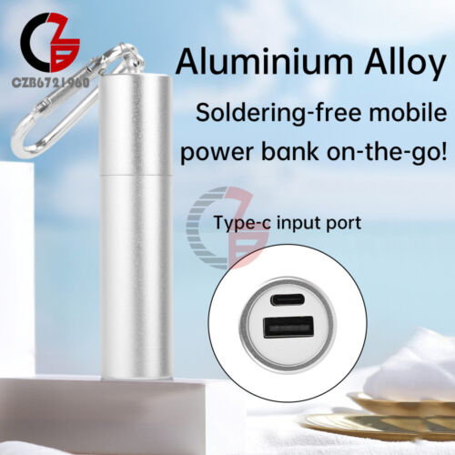 1pcs 18650/21700 Battery Box DIY Mobile Power Kits 5V 2.1A Fast Charging Type-C - 第 3/32 張圖片