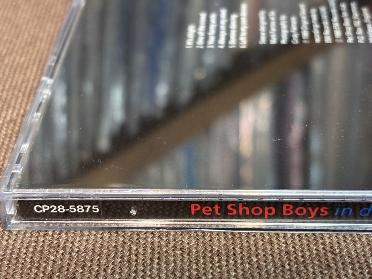 PET SHOP BOYS In Depth. JAPAN CD CP28-5875 1A3 OBI +