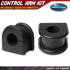 2x Front To Frame Sway Bar Bushing Kit for Chevrolet Equinox GMC Terrain 10-17