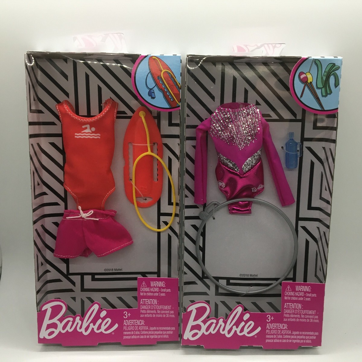 Barbie Fashion Pack Barbie Dress 2018 PC Lot Barbie Fashion Outfit
