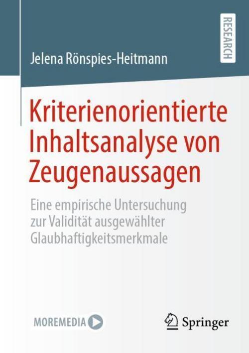 Rönspies-heitmann Jelena. Kriterienorientierte Inhaltsanalyse Von