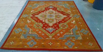 RUST 8'-0'' x 10'-0'' Back Stain Rug, Reduced Price 1172775583 HG948A-8