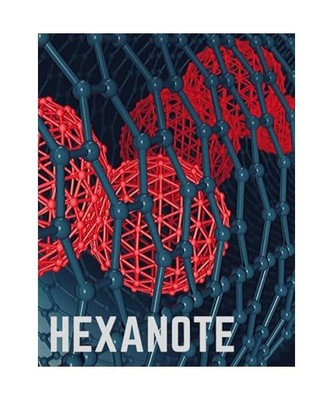 Hexanote: Hexagonal Graph Paper. Notebook for Sketches Chemistry Structures, Pub