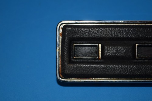 1969 FABRICANTE DE EQUIPOS ORIGINALES MERCURY COUGAR NEGRO PANEL DE LUZ DE ADVERTENCIA TABLERO - Imagen 2 de 11