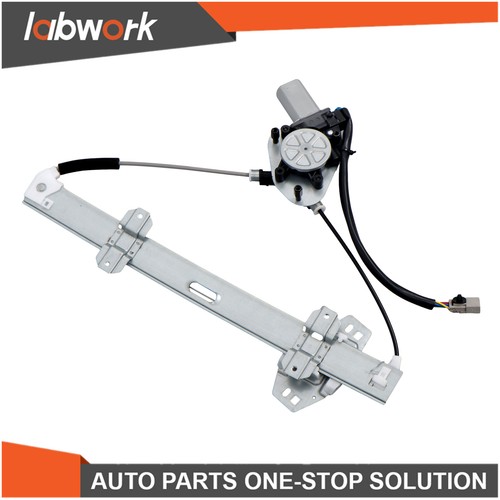 Regulador de ventana eléctrica Labwork 1996-2000 para Honda Civic Sedán delantero izquierdo con motor - Imagen 11 de 14