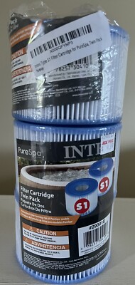 Intex PureSpa Type S1 Easy Set Pool Filter Cartridges - 29001E (3 Count)