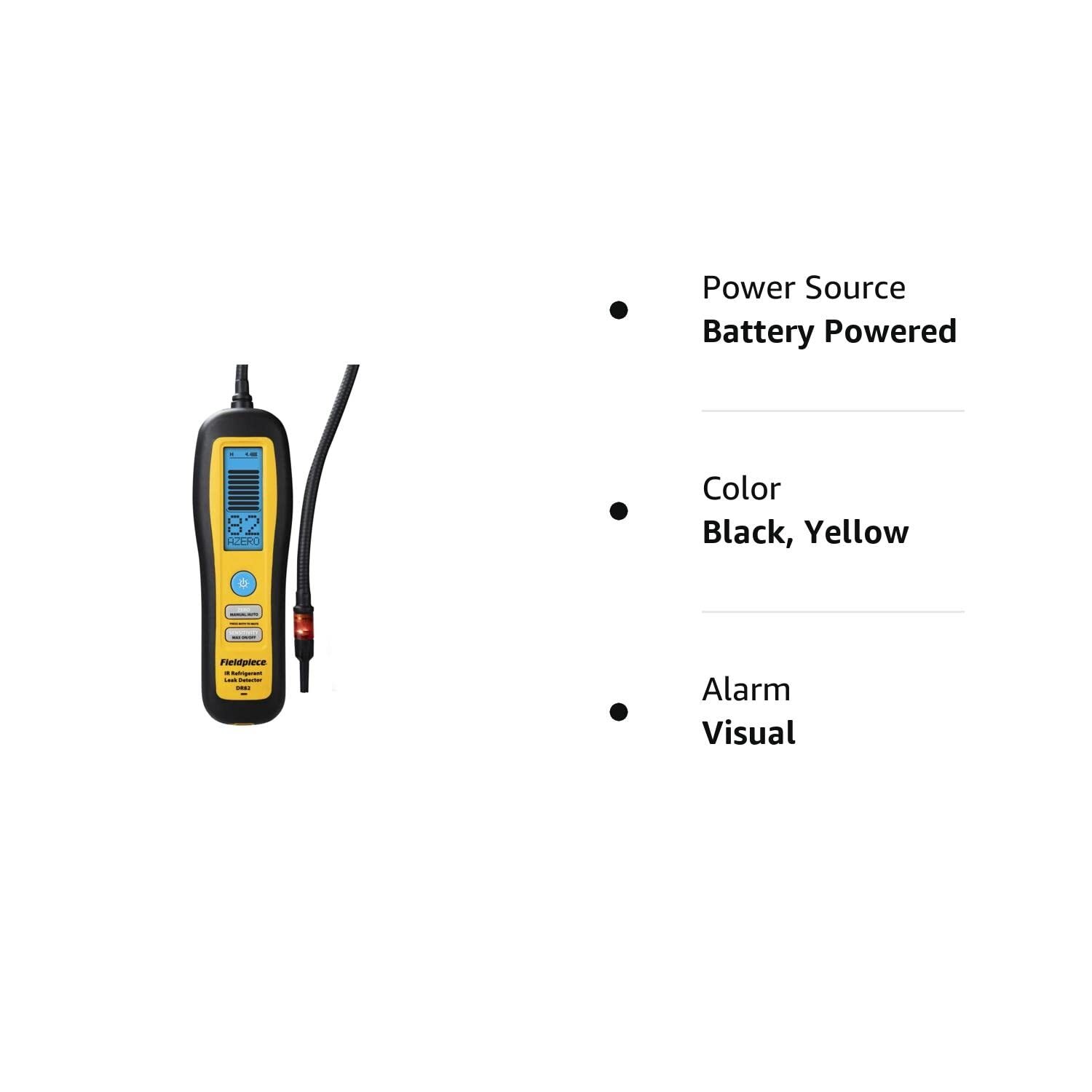 Fieldpiece DR82 Battery Powered Infrared Refrigerant Leak Detector