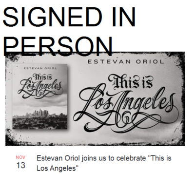 This Is Los Angeles Hb : This Is Los Angeles by ORIOL (2019