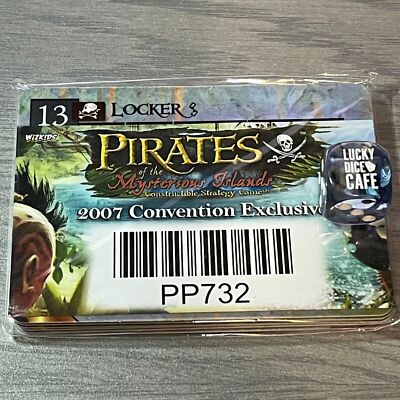 Wizkids Pirates of the Mysterious Islands 2007 Convention Exclusive Ship NEW