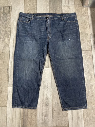 Levi’s 550 Relaxed Fit Tapered Leg Jeans Mens Big & Tall Size 54x29 Blue Denim