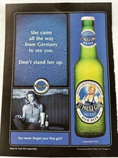 2005 , Proof Print Ad Approx 8x11, St Pauli Girl(CP112)