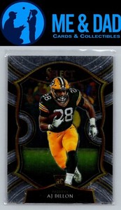 2020 Panini Select #65 AJ Dillon