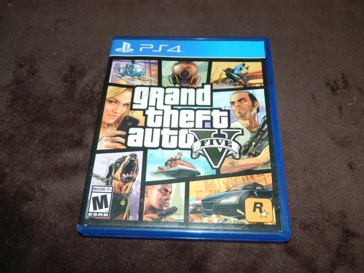 Grand Theft Auto GTA V 5 for Sony Playstation 4 PS4