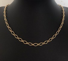 9ct GOLD NECKLACE 375 LADIES GENTS UNUSUAL LINK BRAND NEW