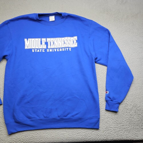 Champion MTSU Sudadera Adulto Grande Cuello Redondo Manga Larga Para Hombre - Imagen 3 de 15