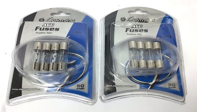 Lightning Audio AGU 30 AMP Fuses (2 Packs Of 4)