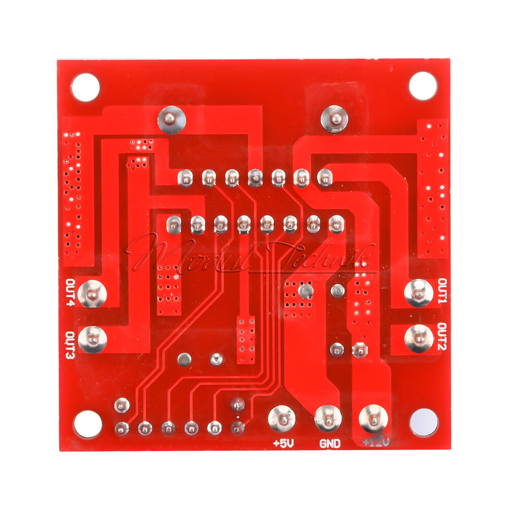 5-35V Treibermodul L298N Motortreiber-Modul Dual H-Brücke – 5–35 V, 2 A, Für Arduino & Smart Car Robotik