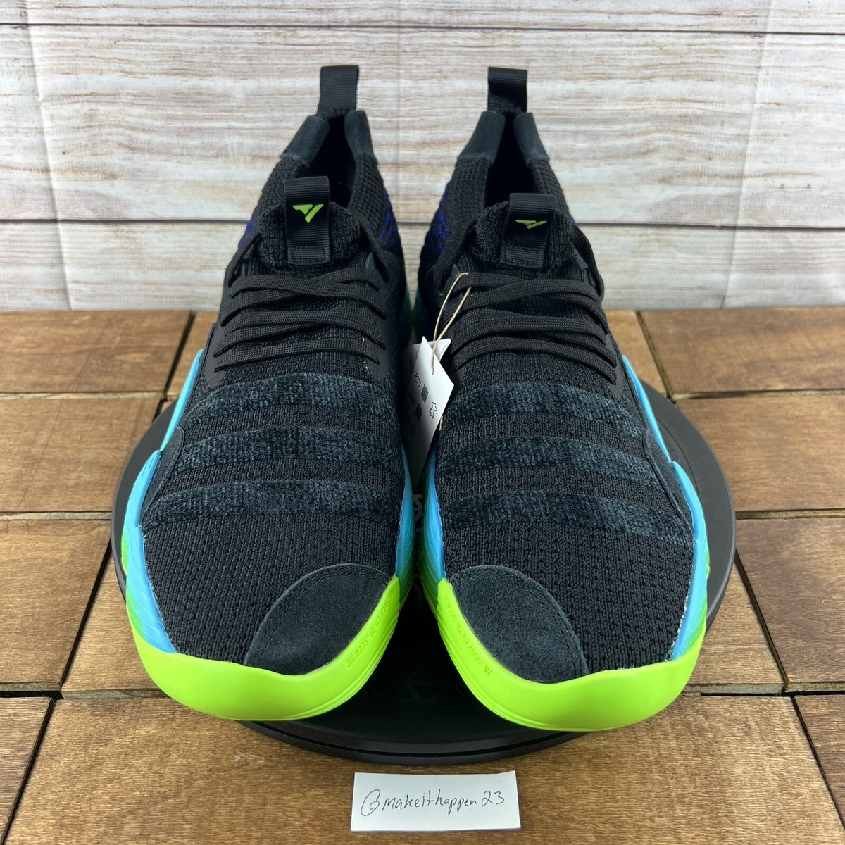 Adidas Trae Young 2 Black Green Blue Basketball Shoes H06473 