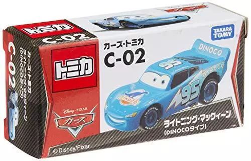 Cars - Lightning McQueen - Dream Tomica C-02 - DINOCO (Takara Tomy) -  Solaris Japan