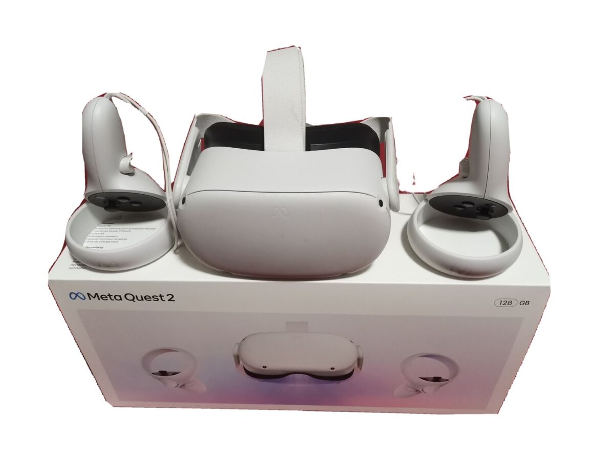 Meta Oculus Quest 2 128GB Eigenständiges VR-Headset - Weiß Meta Oculus Quest 2 128GB Eigenständiges VR-Headset - Weiß