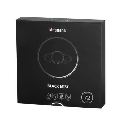 7artisans Black Mist Filter 1/4 Aluminiumlegierung, natürlicher weicher Diffusor