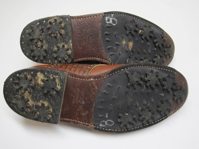 Vtg FootJoy Classics DryJoys Mens‎ 11 D Brown Croc Saddle Golf Shoes 397070 USA VTG FootJoy Classics Dry Premiere Mens 9 D Golf Shoes Brown  main image 3