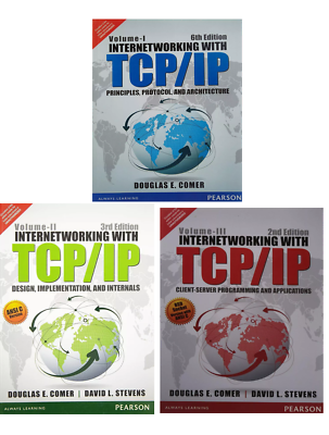 4-7DAYS DELIVERY - Internetworking with TCP/IP (3 Volume Set) by